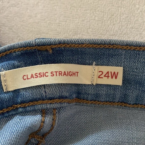 Levi's Sky Blue Denim Pants - Picture 3 of 8